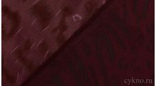 Атлас-стрейч Плотный Бордовый
