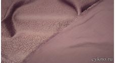 Атлас жаккардовый пудровый