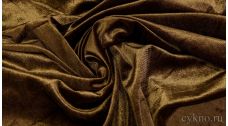 Бархат коричневый