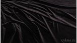 Бархат серебристо-черный