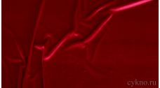 Бархат бруснично-красный