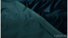 Бархат однотонный сине-зеленый