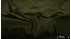 Бархат однотонный болотный