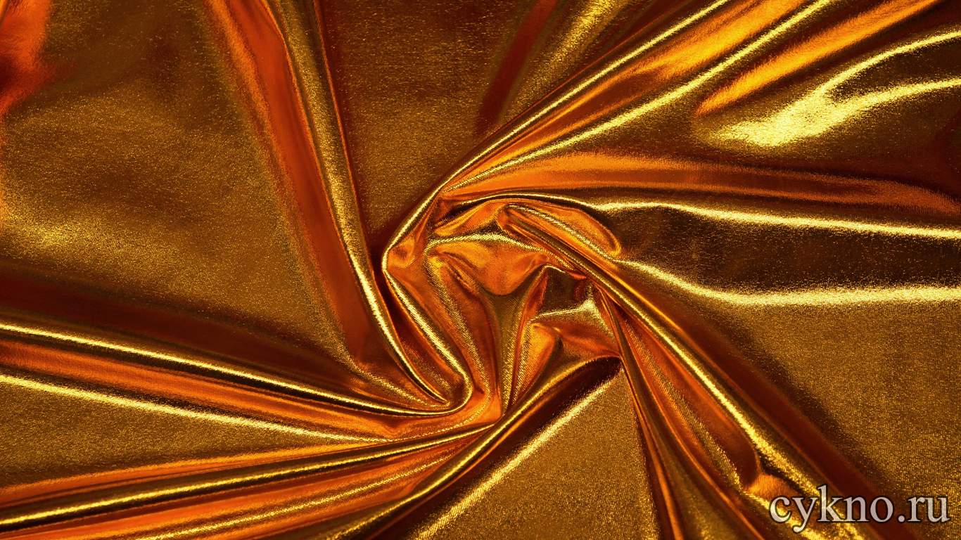 Парча-стрейч бронза светлая