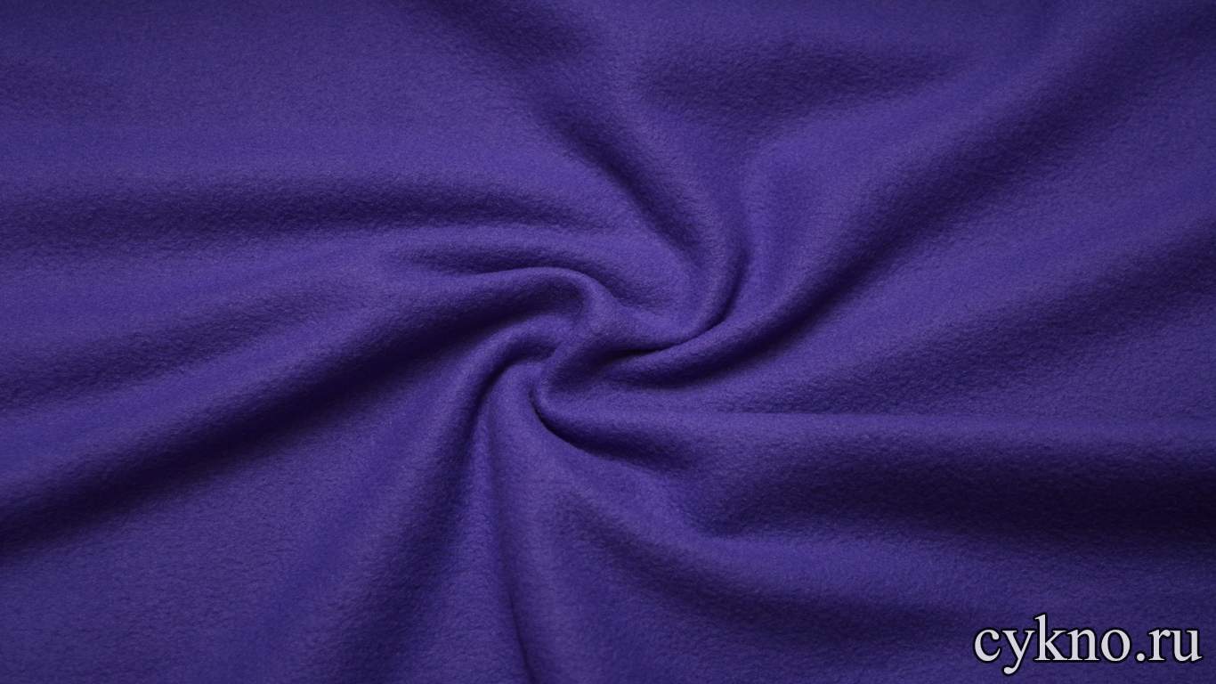 Флис насыщенный фиолетовый