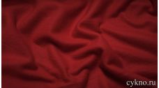 Флис красный темный