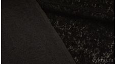 Ткань Костюмная черно-оливковая