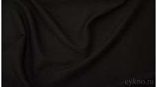 Креп костюмный черный