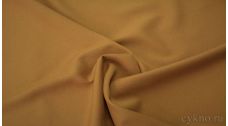 Креп костюмный светло коричневый