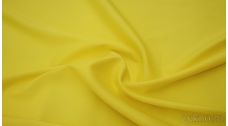 Креп костюмный ярко-желтый