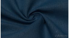 Ткань Лен темно-синий