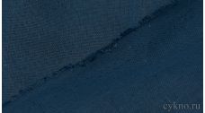 Ткань Лен темно-синий