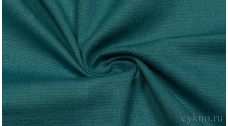 Ткань Лен темно-бирюзовый