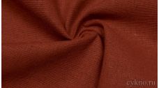 Ткань Лен медно-коричневый
