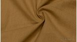 Ткань Лен "Жёлто-коричневый светлый"