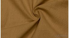 Ткань Лен "Жёлто-коричневый светлый"