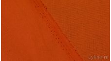 Ткань Лен глубокий оранжевый