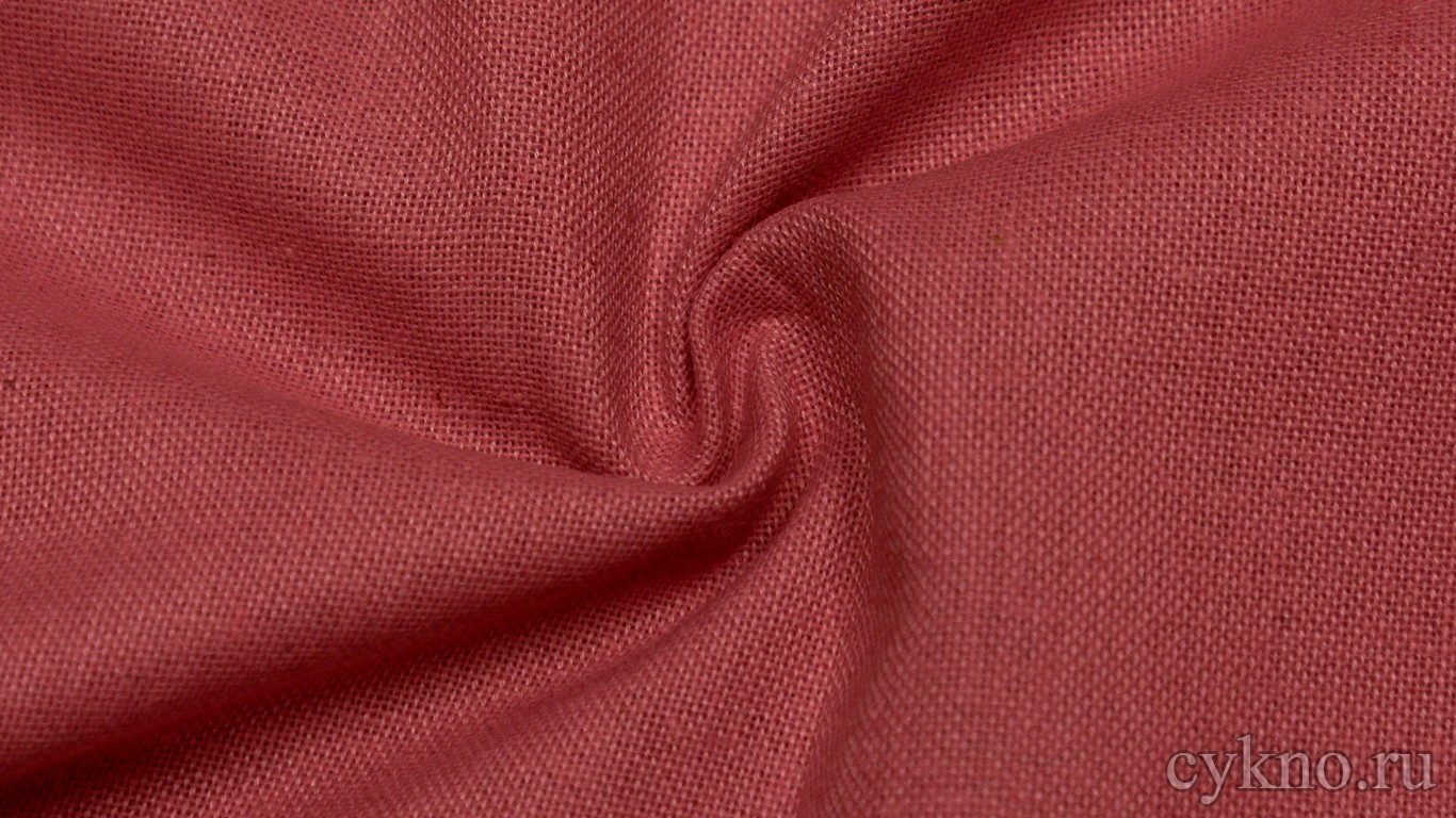 Ткань Лен "Розовая долина"