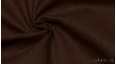 Ткань Лен коричневый