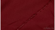 Ткань Лен "Тёмный красный"