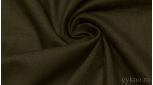 Ткань Лен "Сероватый оливково-зелёный"