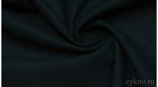 Ткань Лен "Очень тёмный зеленовато-синий"