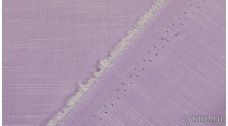 Ткань Лен бледный сиреневый