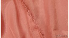 Ткань Плательная вискозная лососевого цвета