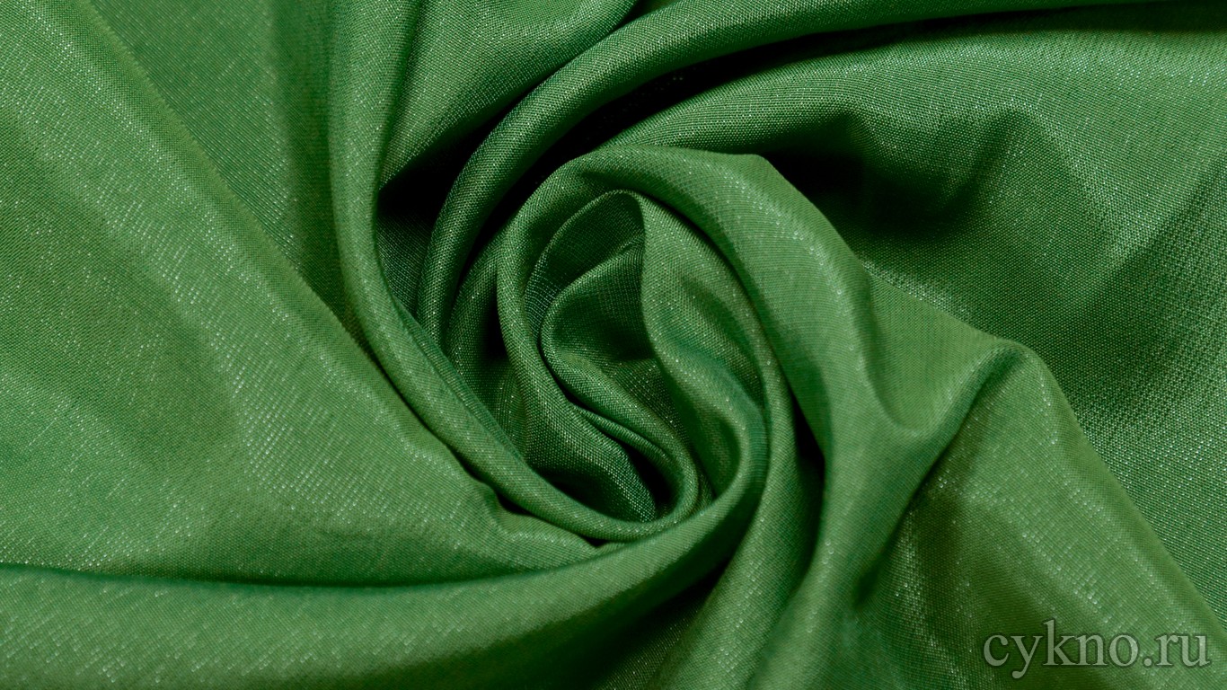 Ткань Плательная травяная зеленая