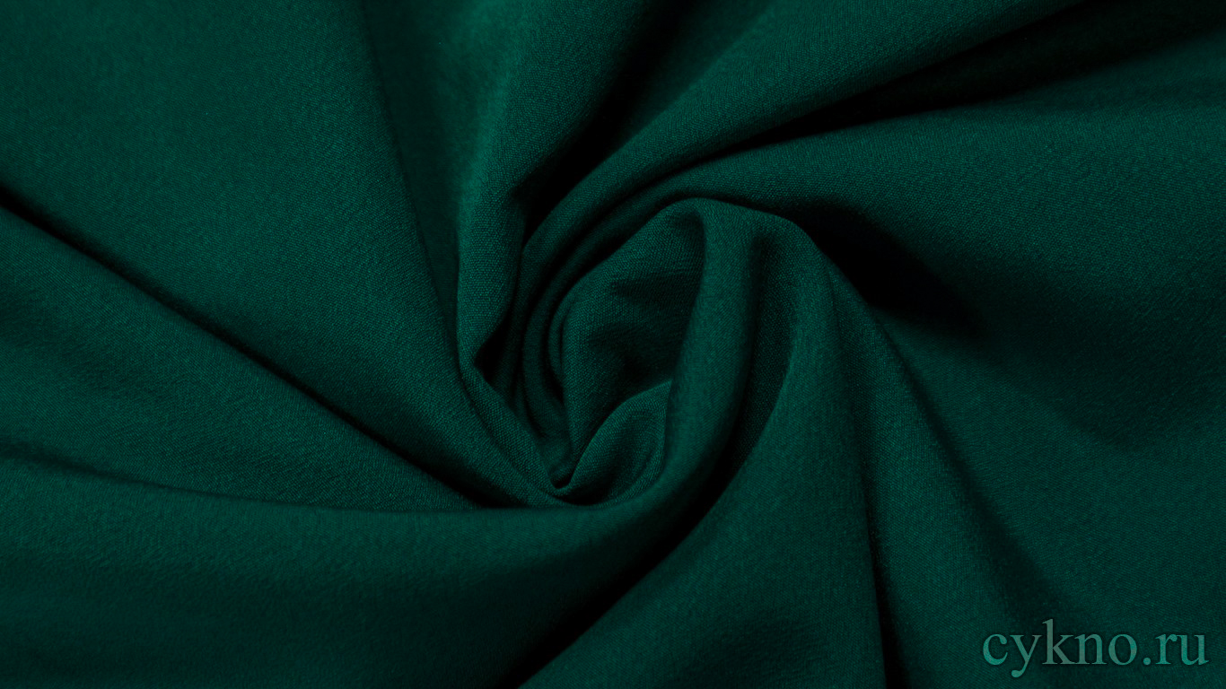 Ткань Плательная бирюзово-зелёная
