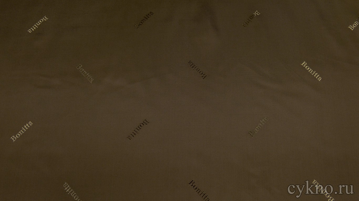Ткань Подкладочная "Bonitta" Коричневая
