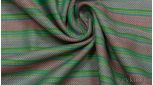Вискоза Рубашечная "Разноцветные полосы"