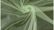 Ткань Фатин Средней Жесткости бледно-зеленый