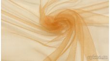 Ткань Фатин Средней Жесткости светло-коричневого цвета