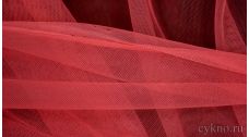 Ткань Сетка Мягкая Насыщенно-розового цвета