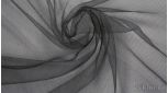 Ткань Сетка Мягкая Темно-серая