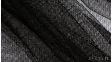 Ткань Сетка Мягкая Черная