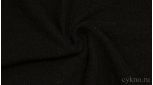 Ткань Трикотаж Шерстяной вязаный в черном цвете