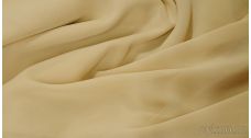 Шифон чистый бежевый