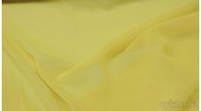 Шифон бледно-желтый