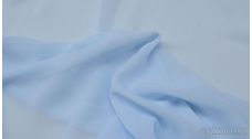 Шифон голубой