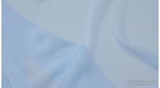 Шифон голубой