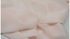 Шифон бледно-розового оттенка
