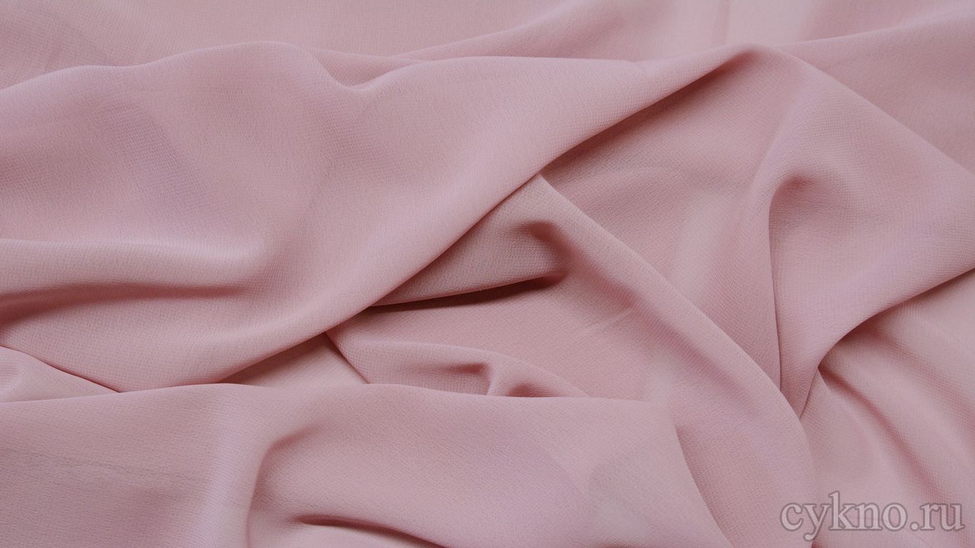 Шифон пудровый