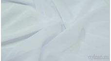Шифон белый с голубым оттенком