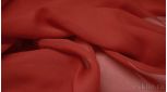 Шифон кирпично-красного цвета