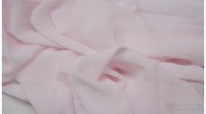 Шифон бледно-розовый