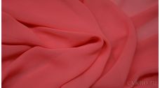 Шифон приглушенно малинового оттенка