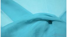 Шифон небесно-голубой