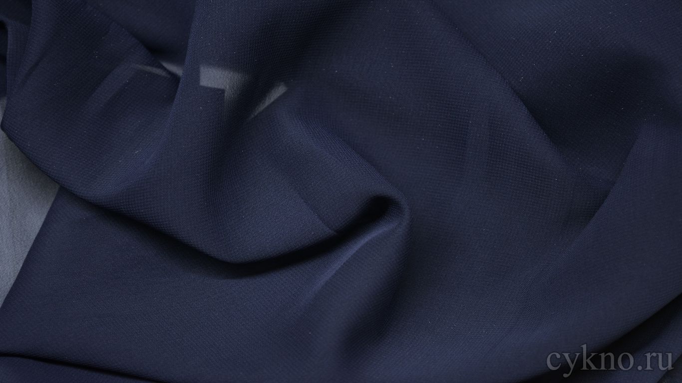 Шифон иссине-фиолетовый